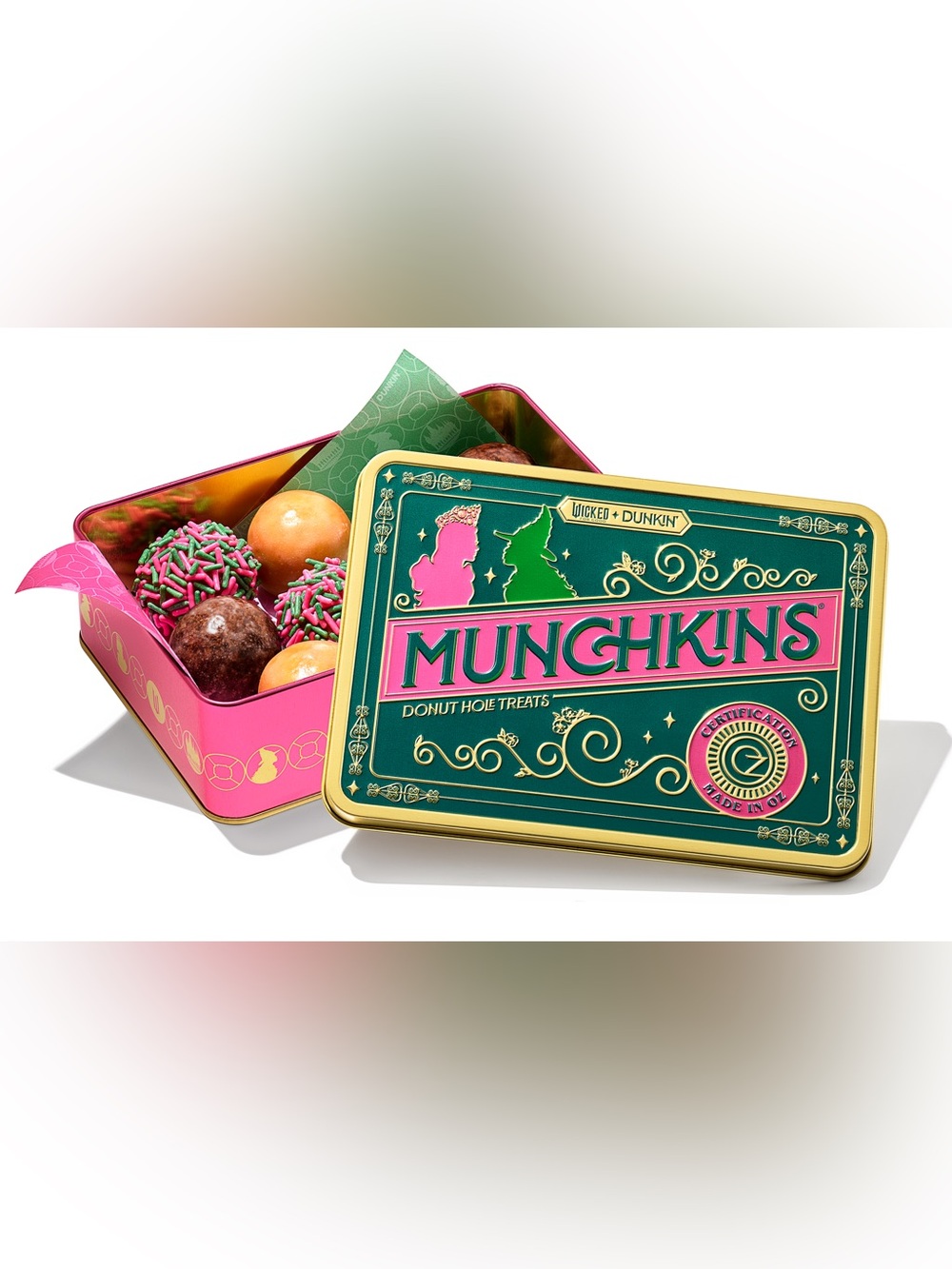 Dunkin x Wicked Munchkins Tin